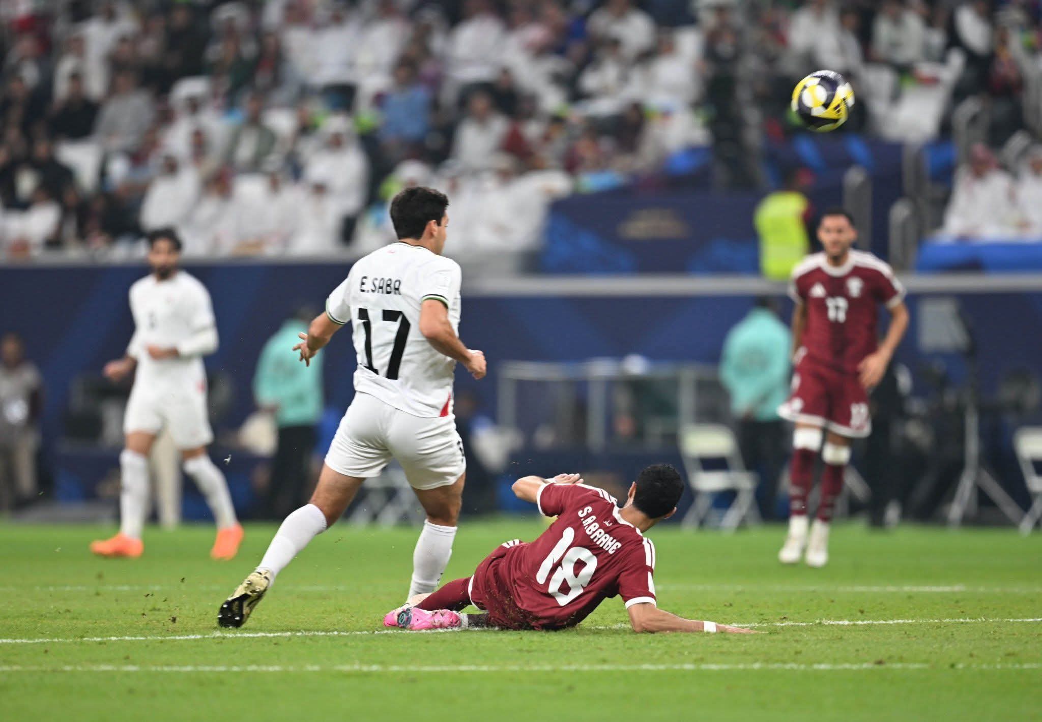 بهدف عكسي فلسطين تحسم لقاءها مع قطر