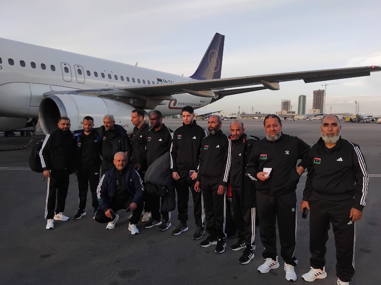 المنتخب الليبي يشدّ الرحال إلى القاهرة للمشاركة في بطولة إفريقيا لكرة الهدف
