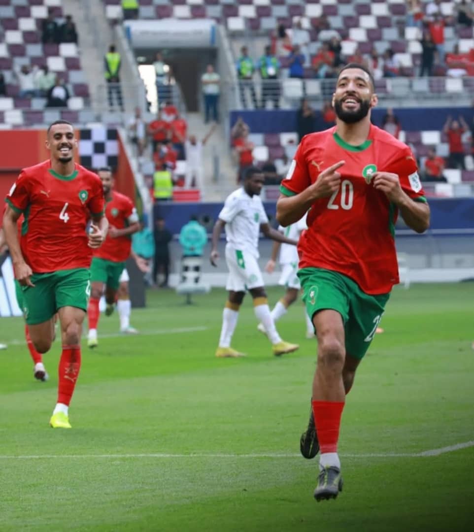 المغرب يحسم تأهله لربع النهائي متصدراً المجموعة الثانية
