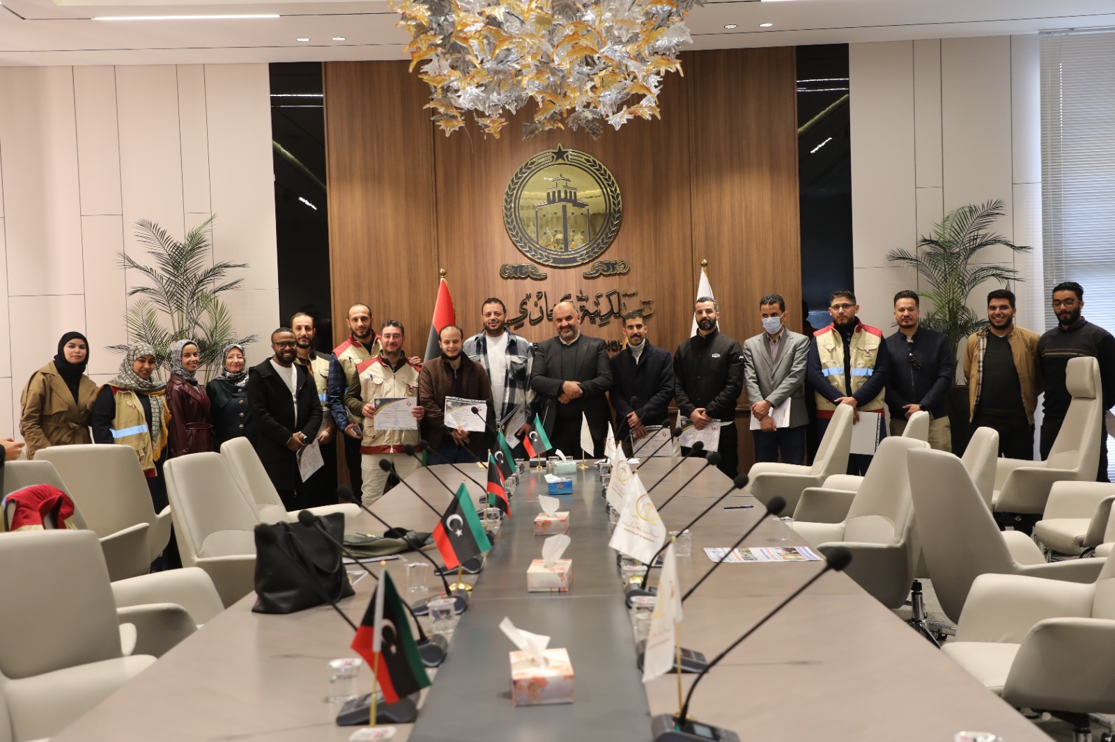 مركز طب الطوارئ والدعم بنغازي يرفع جاهزية الكوادر الطبية