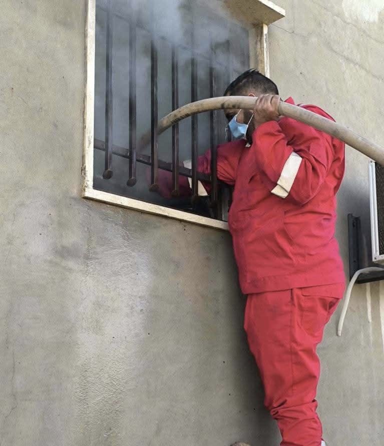 المجلس البلدي الأصابعة يطالب بدعم عاجل لفرق الإطفاء والإسعاف