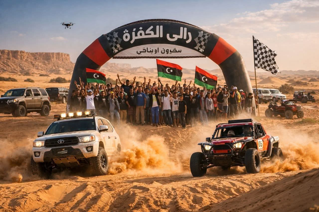 النسخة الأولى من رالي الكفرة تستعد للانطلاق بموقع جديد