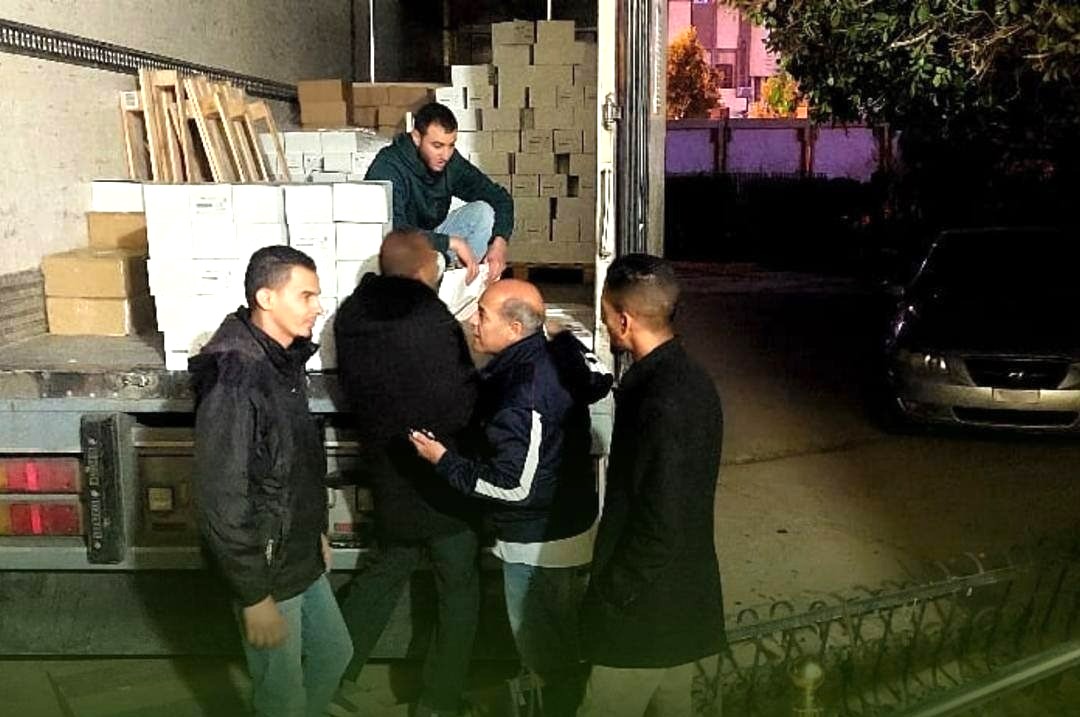 إدارة الخدمات الصحية بسبها تستلم شحنة لقاحات الإنفلونزا الموسمية