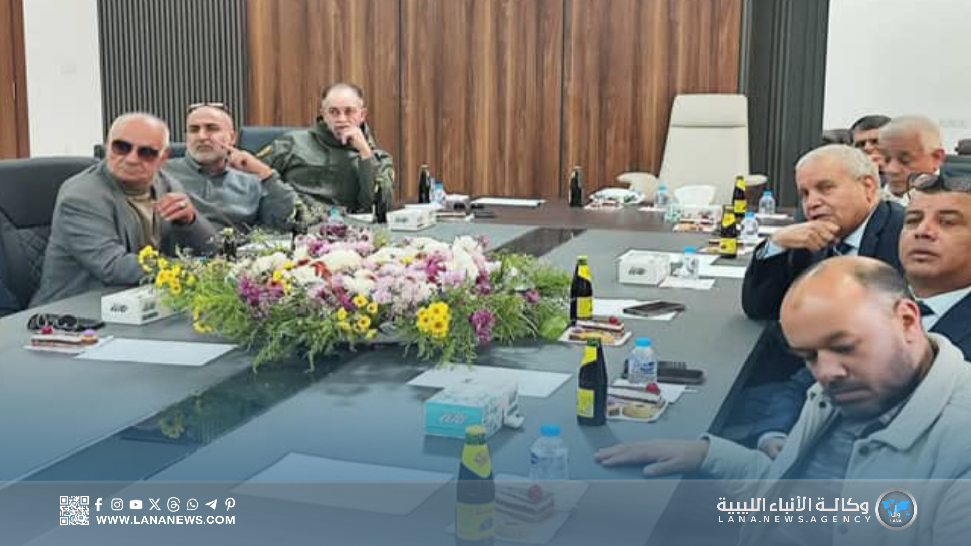 اجتماع بالمنطقة الحرة طبرق لتعزيز المشاريع الاقتصادية