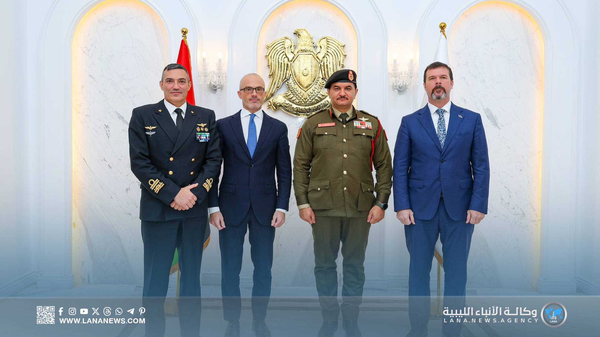 نائب القائد العام يبحث التعاون الأمني مع الوفد الأوروبي