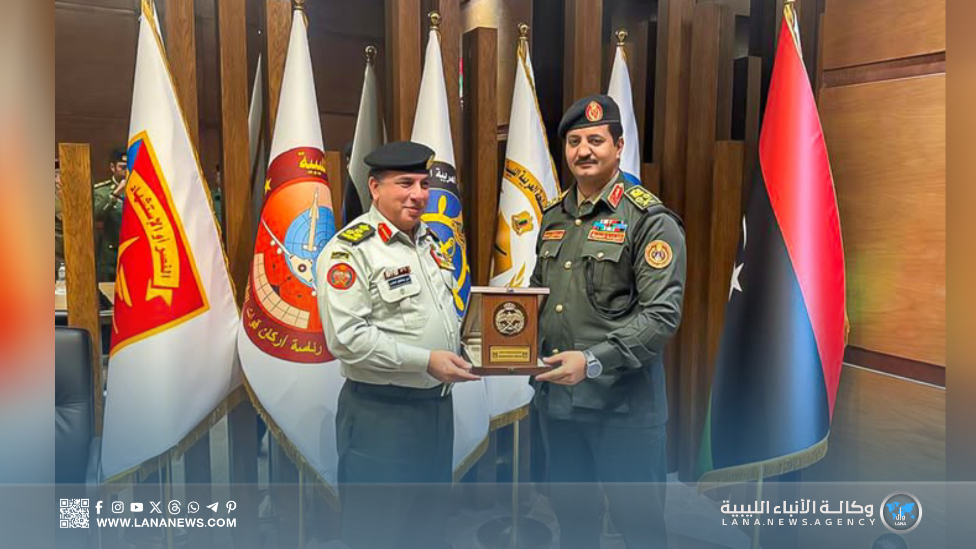 رئيس الأركان العامة يستقبل وفدا عسكريا أردنيا لبحث تعزيز التعاون المشترك