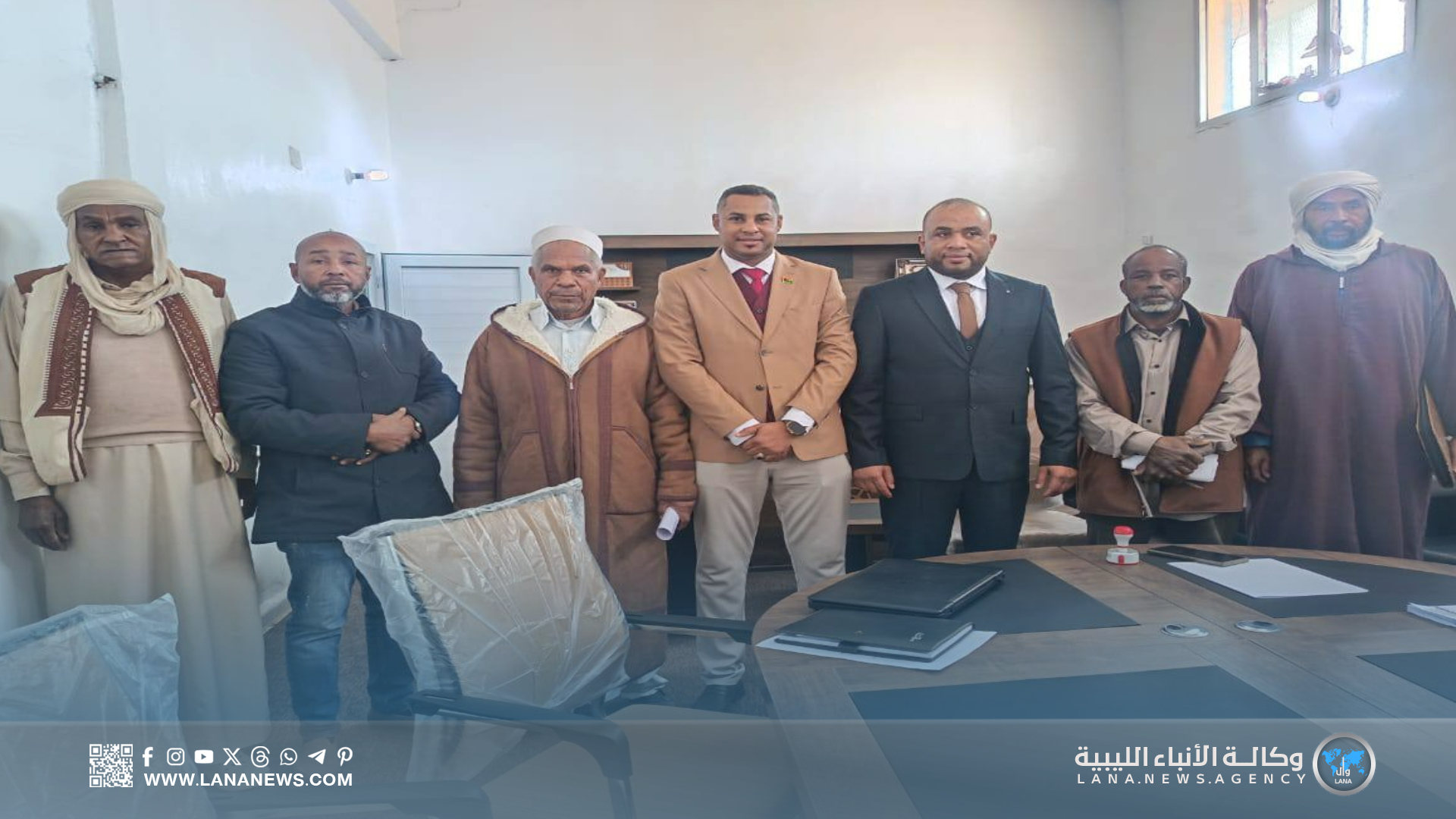 مخاتير المحلات الجدد ببلدية الوادي الشرقي يؤدون القسم القانوني 