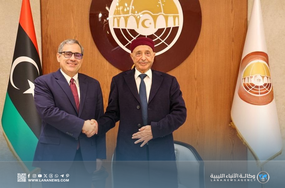 رئيس مجلس النواب يبحث مع «برنت» مستجدات الأوضاع في ليبيا