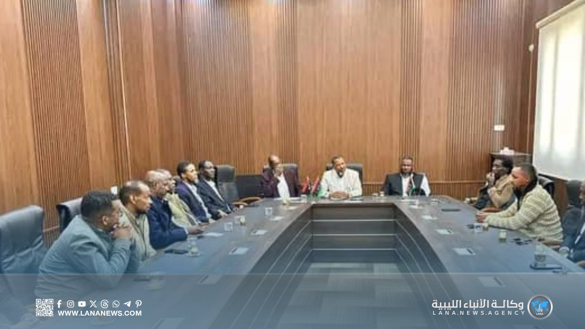 مكتب الرياضة أوباري يناقش ترتيبات تنظيم بطولة المشير لكرة القدم