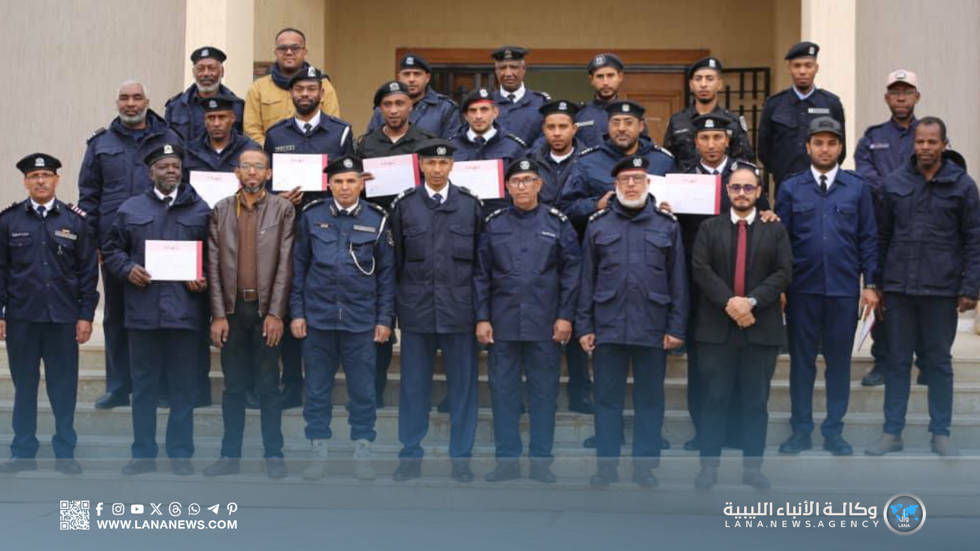 اختتام دورة الإسعافات الأولية والقانون الدولي لمنتسبي مديرية أمن الشاطئ