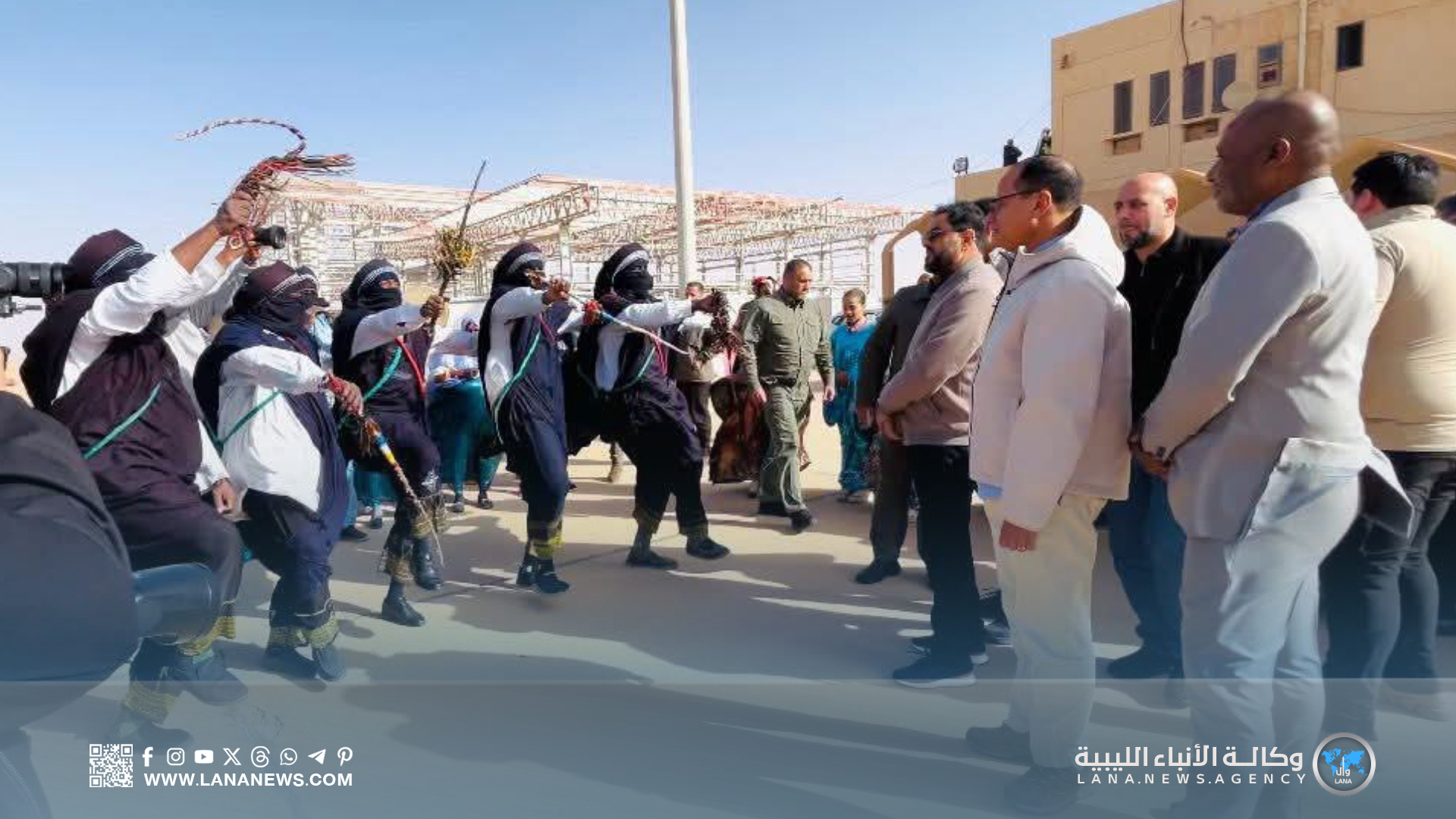 «حماد» يزور مدينة غات ضمن متابعته لأوضاع بلديات الجنوب