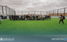 بلدية سبها تفتتح ملعبًا خماسيًا جديدًا لدعم الشباب بمحلة عبد الكافي