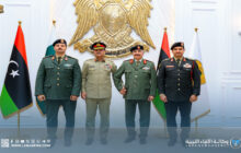 القائد العام يستقبل قائد الجيش الباكستاني في بنغازي