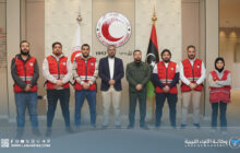 رئيس هيئة أمن المرافق والمنشآت يطّلع على جاهزية الهلال الأحمر الليبي