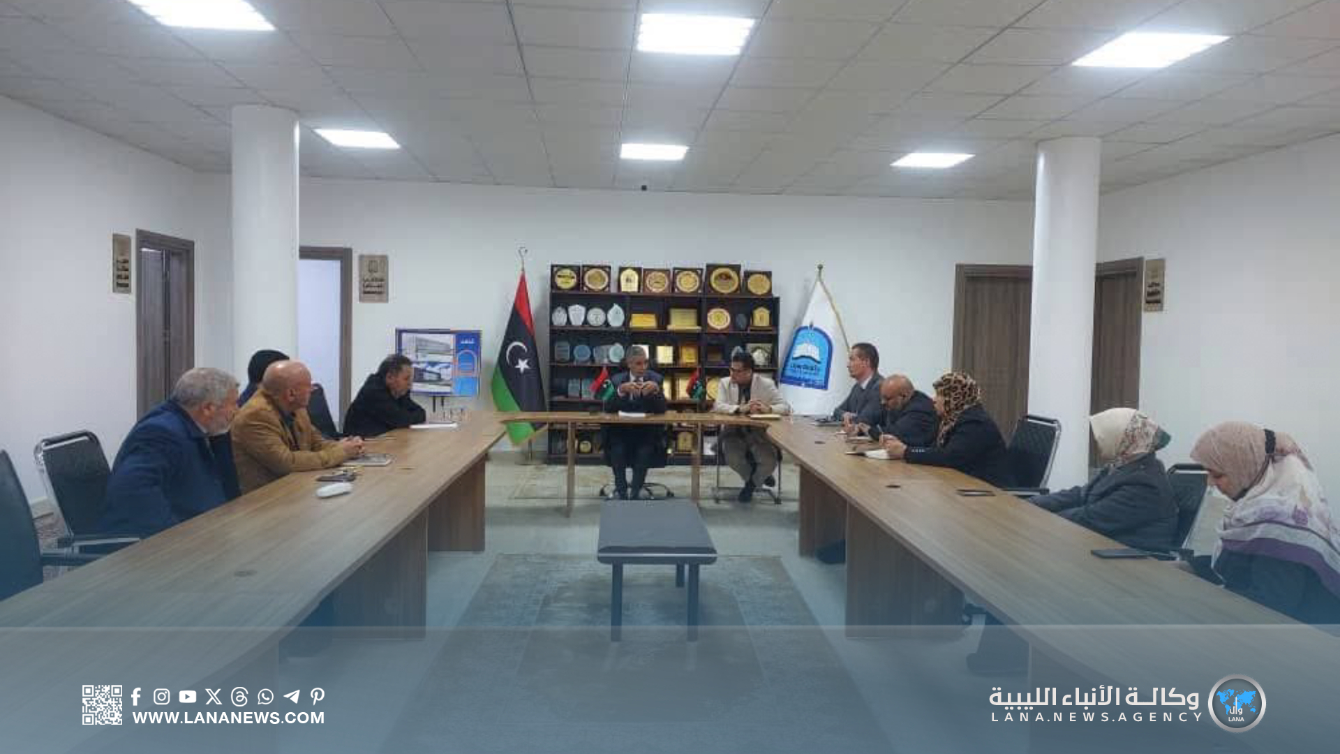 جامعة سرت تبحث تحسين موقعها في التصنيفات الأكاديمية