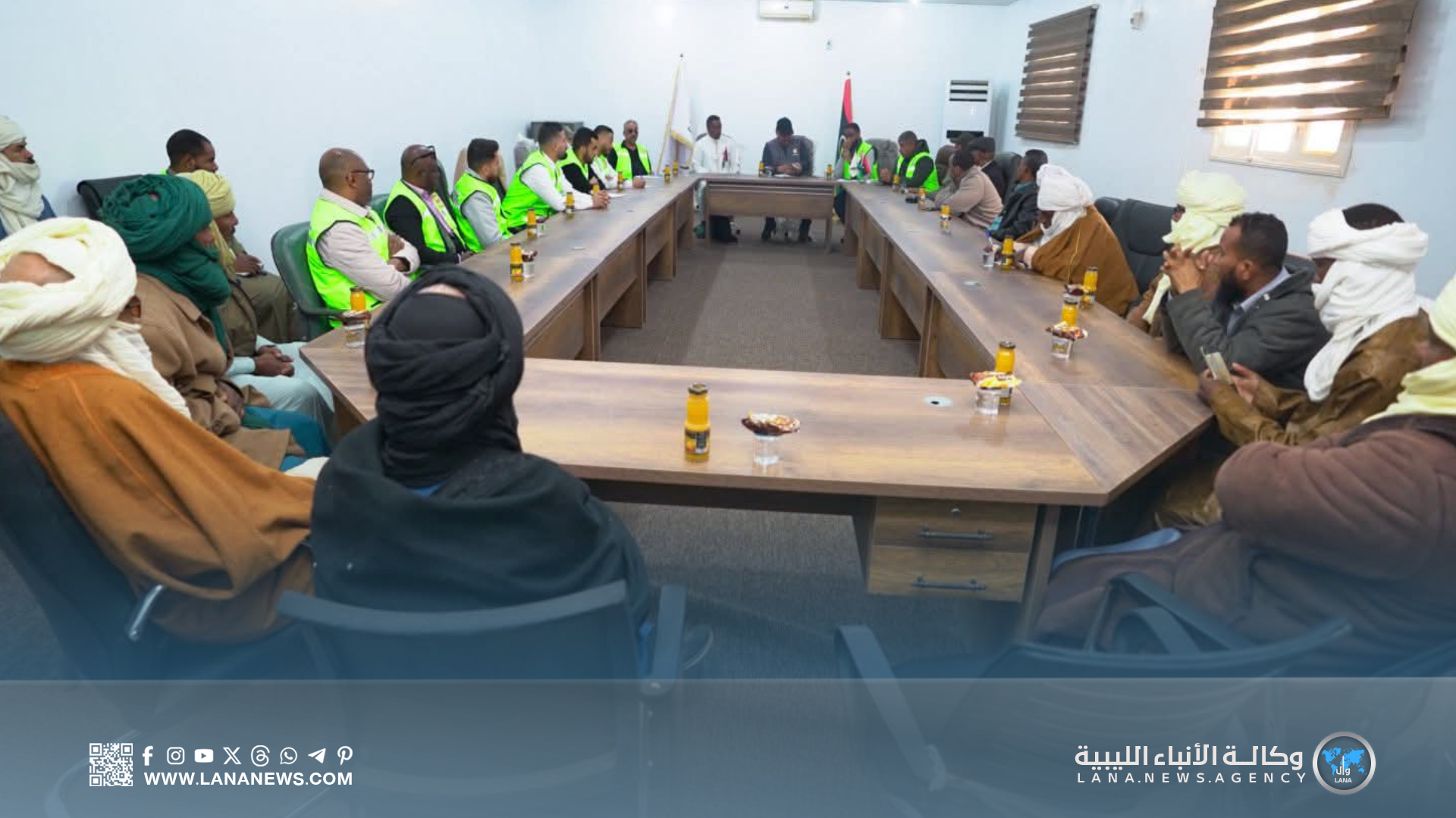 لجنة حصر وتقييم أضرار إعصار 2024 ببلدية غات الكبرى تعقد اجتماعها