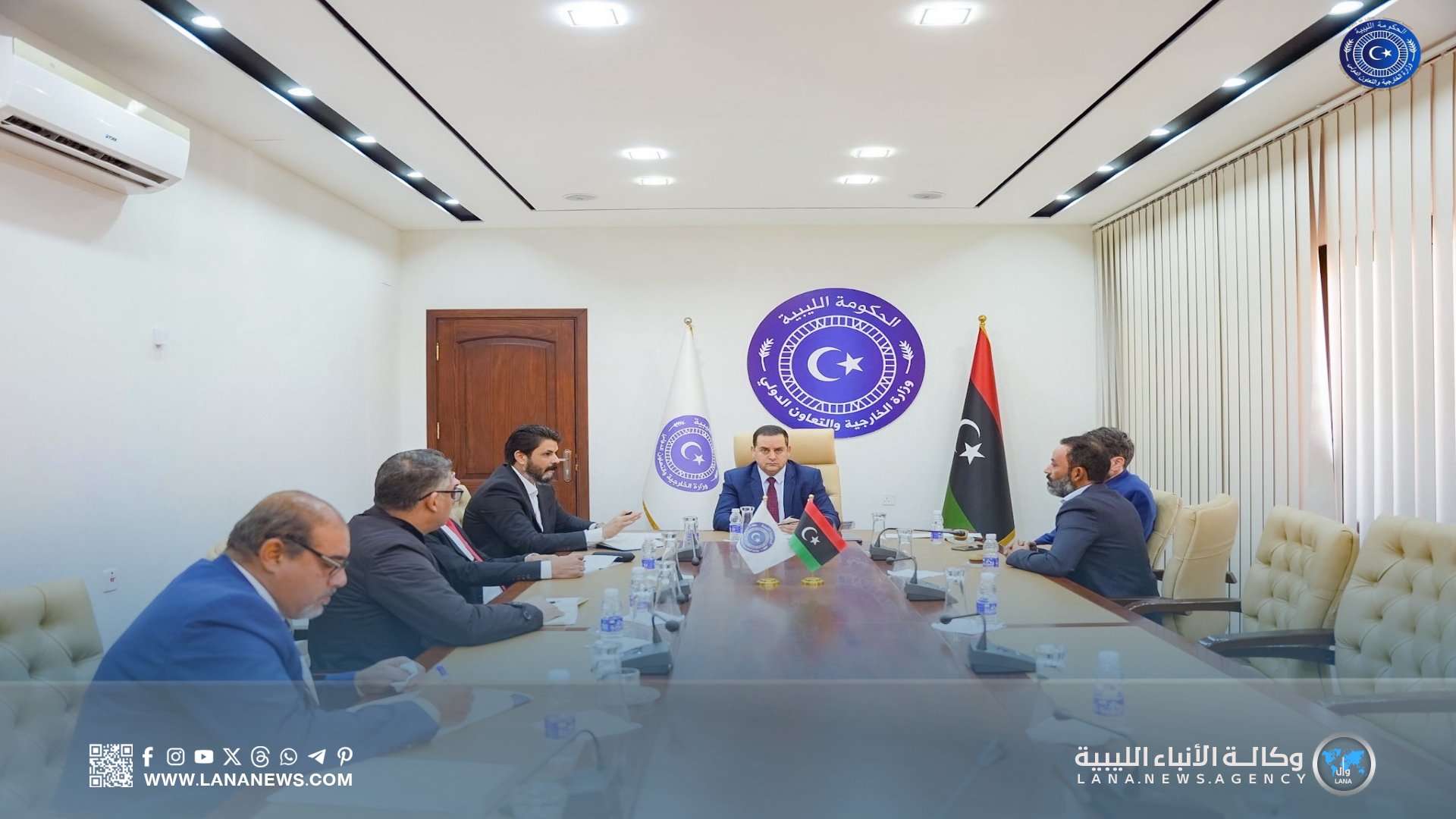 وزارة الخارجية تُناقش خُطة أطباء بلا حدود لعام 2026 في ليبيا