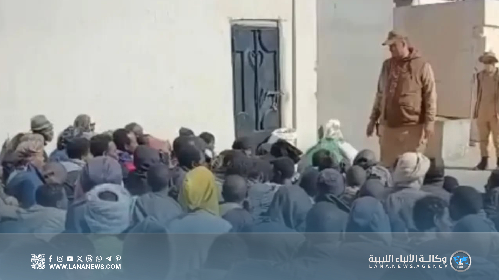 جهاز مكافحة الهجرة غير الشرعية ينفذ عملية ترحيل برية واسعة في المنطقة الجنوبية