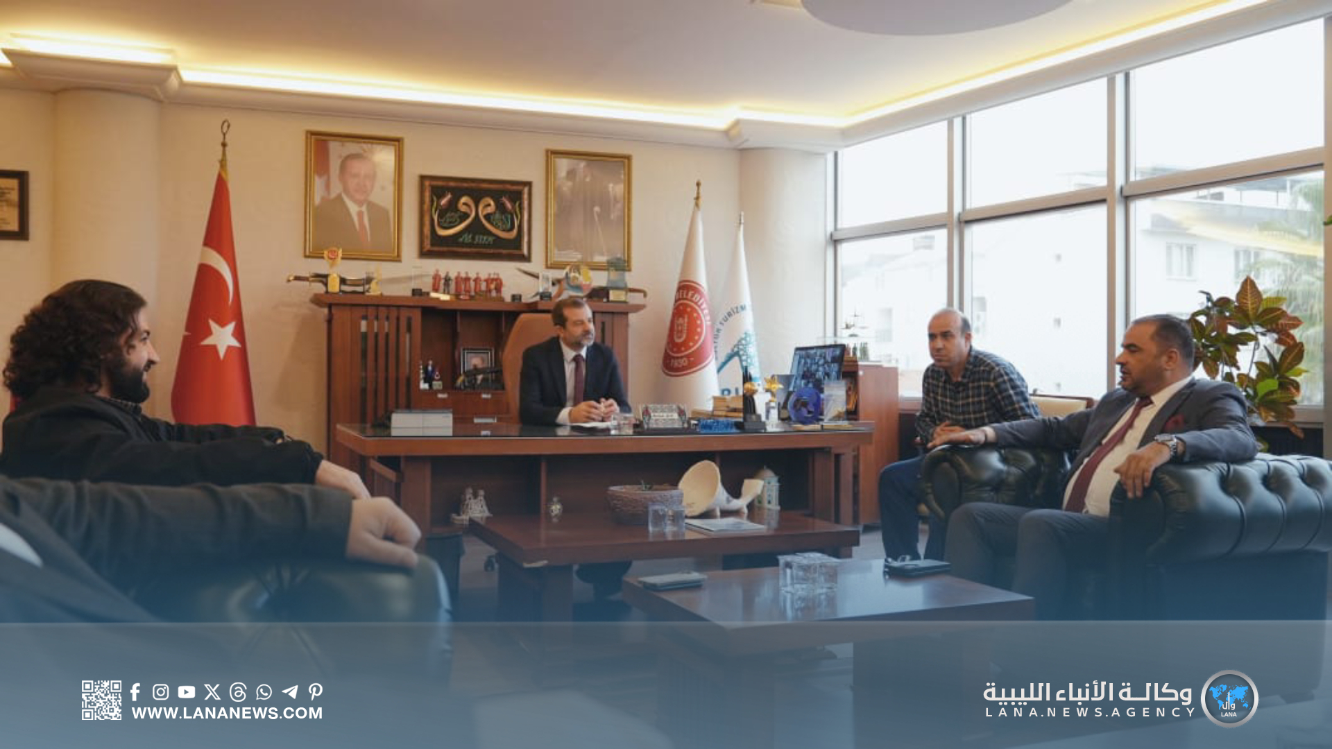 تعاون ليبي – تركي لدعمِ المنتدى الزراعي المُقرّر عقده في بنغازي