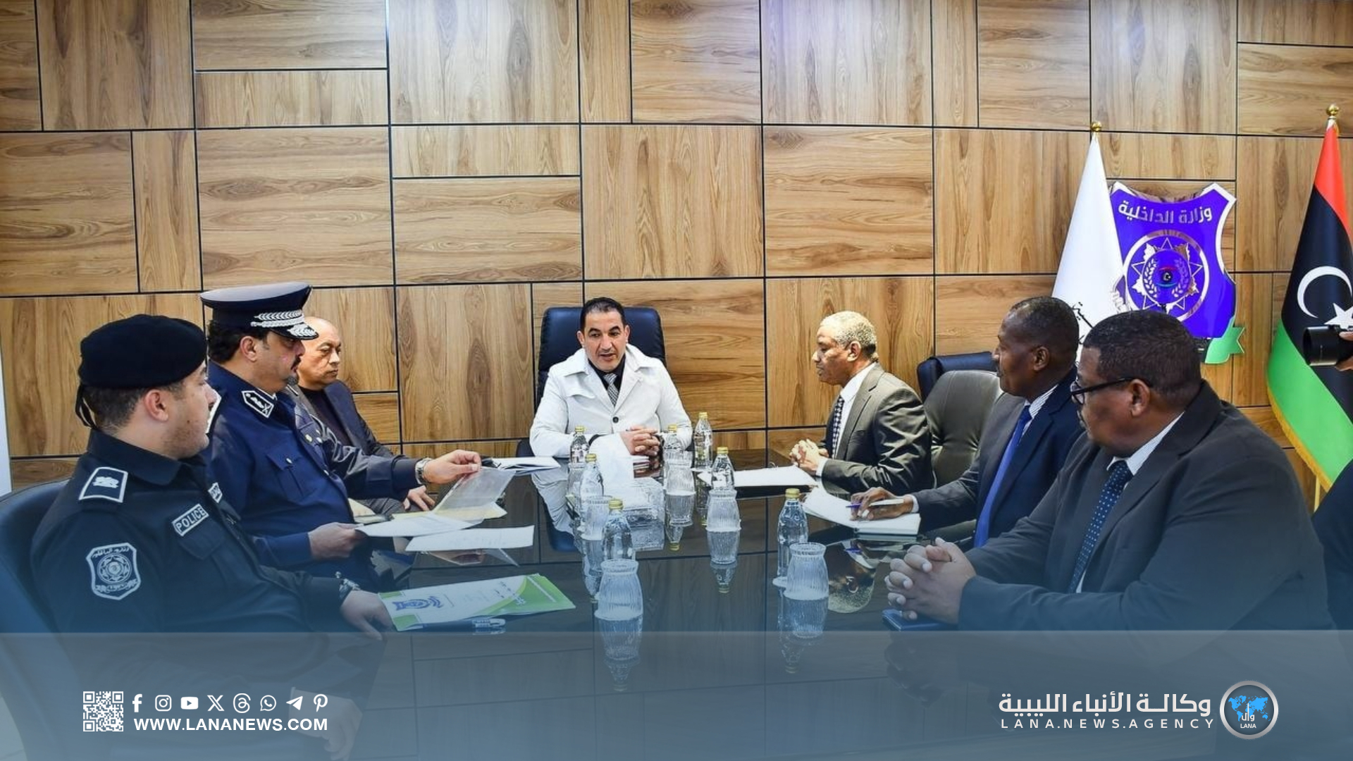 وزير الداخلية يُناقش أوضاع الجاليات السودانية والسورية وسُبل تسهيل خدماتهم