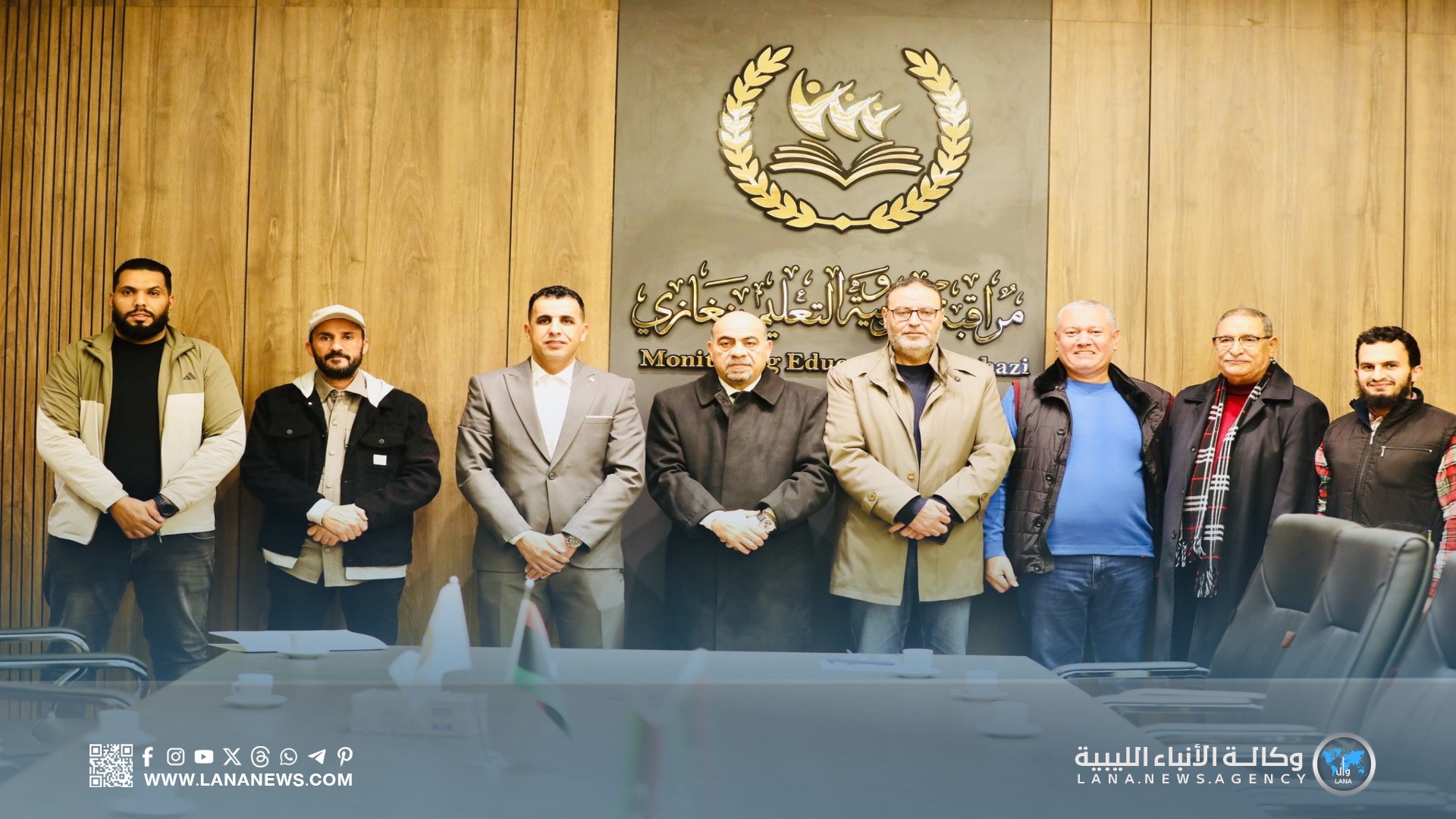 التعليم بنغازي يُناقش مع ديوان الخدمة المدنية إجراءات صرف المرتبات