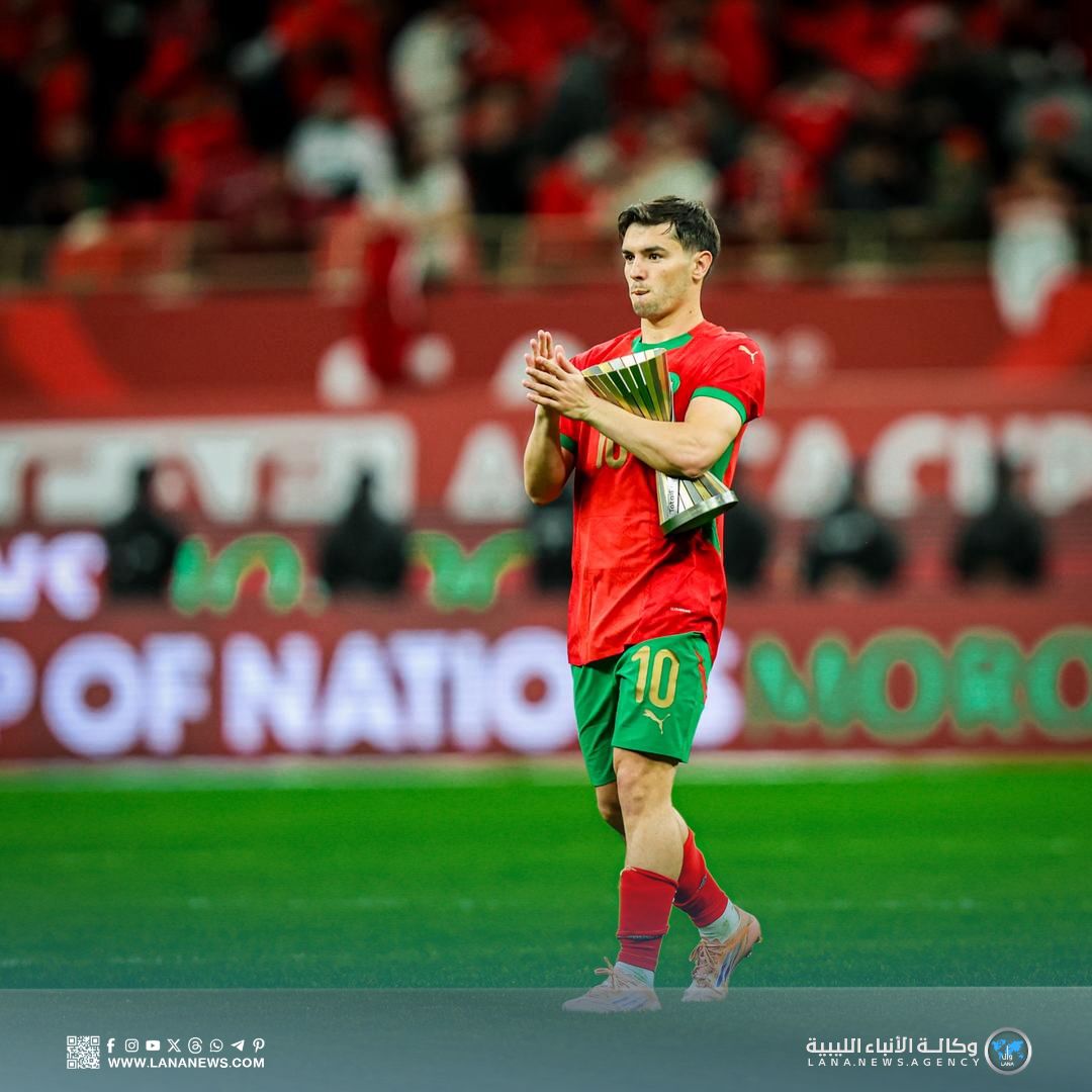 دياز يُتوّج بجائزة أفضل لاعب في مباراة المغرب وتنزانيا