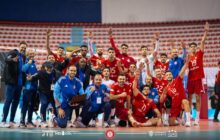 الشرطة القطري يتوج بلقب البطولة العربية 44 للكرة الطائرة