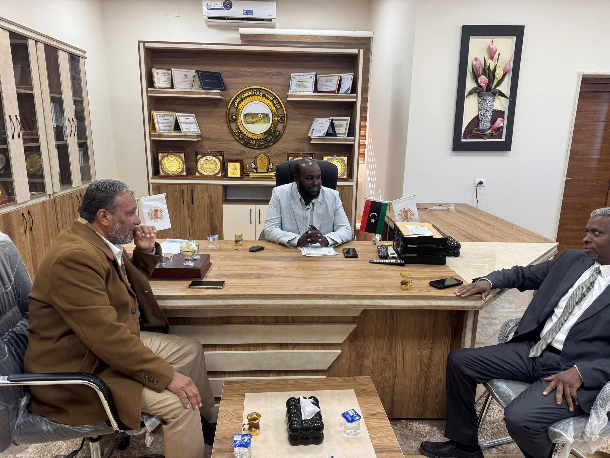 بلدية مرزق تبحث التعديات على الأراضي الزراعية المملوكة للدولة