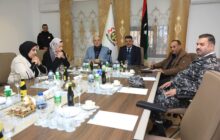 اللجنة الوطنية لمتابعة أوضاع السجناء والسجون تلتقي المحامي العام بمحكمة استئناف بنغازي