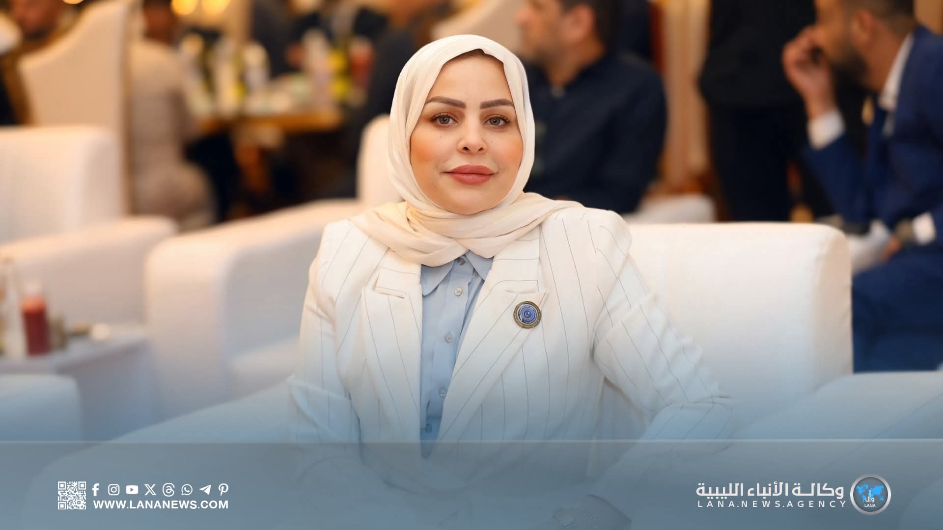 مجلة «إيڤينتس» تختار وزيرة المرأة انتصار عبود شخصية العام 2025