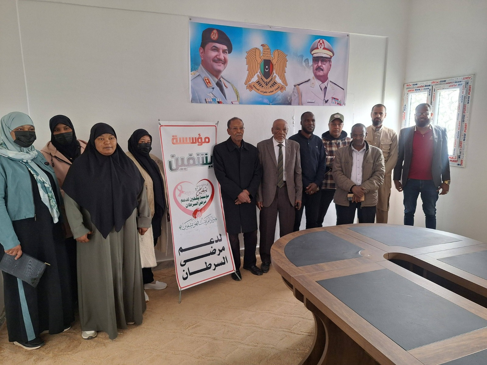 عميد بلدية جرمة يناقش مع مؤسسة 