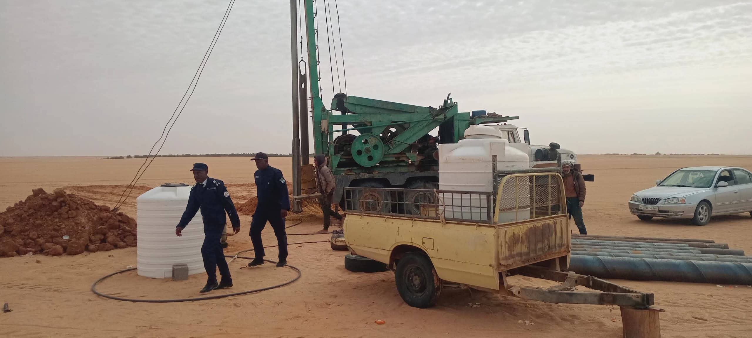 تكثيف الرقابة لحماية الموارد الزراعية وضبط الآبار بمرزق