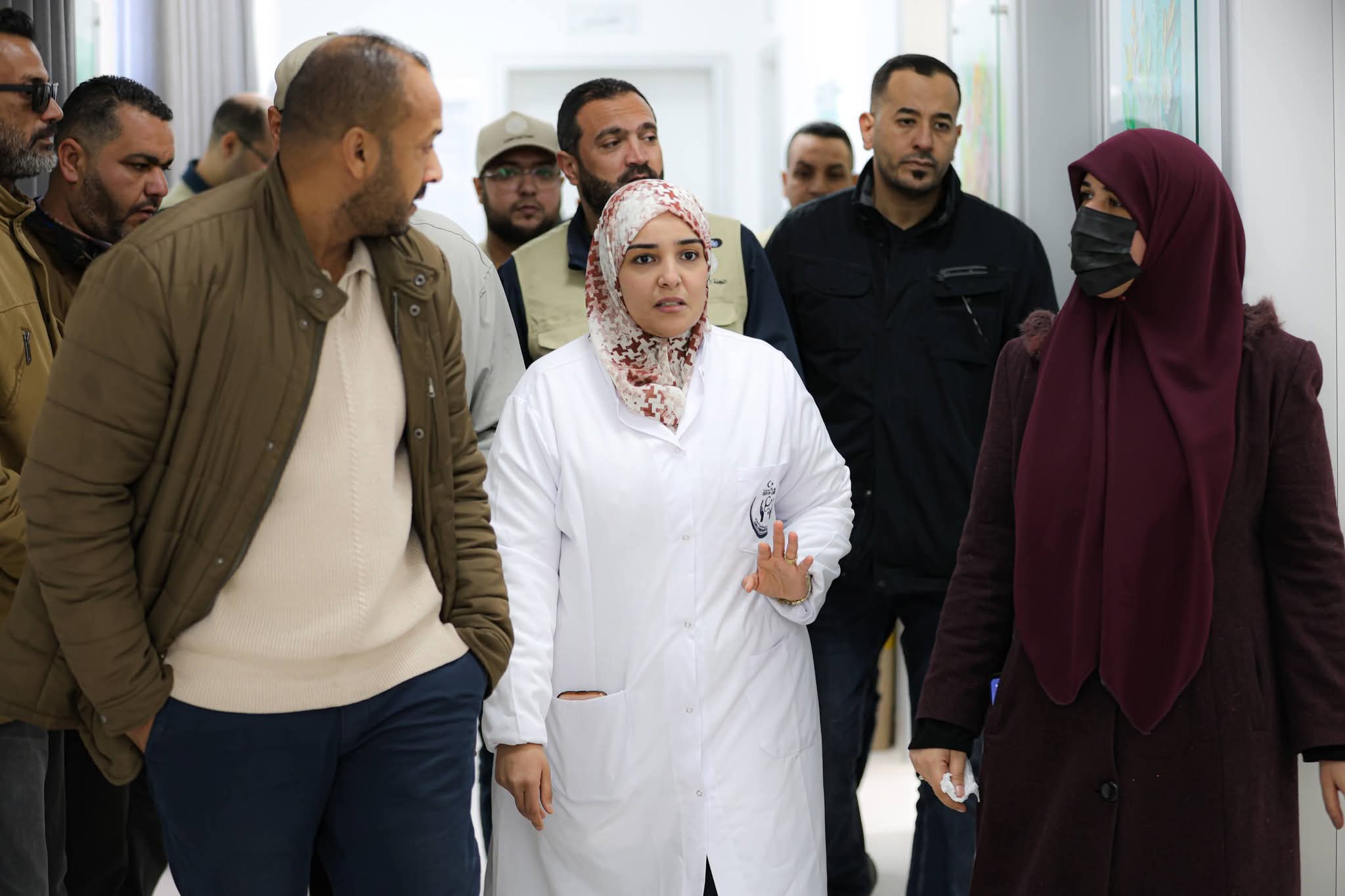 لجنة الطوارئ الصحية تتفقد جاهزية مستشفى الكويفية في ظل الأوضاع الجوية