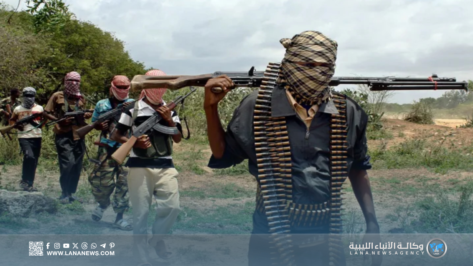 مقتل واعتقال عناصر حركة الشباب الإرهابية بالصومال