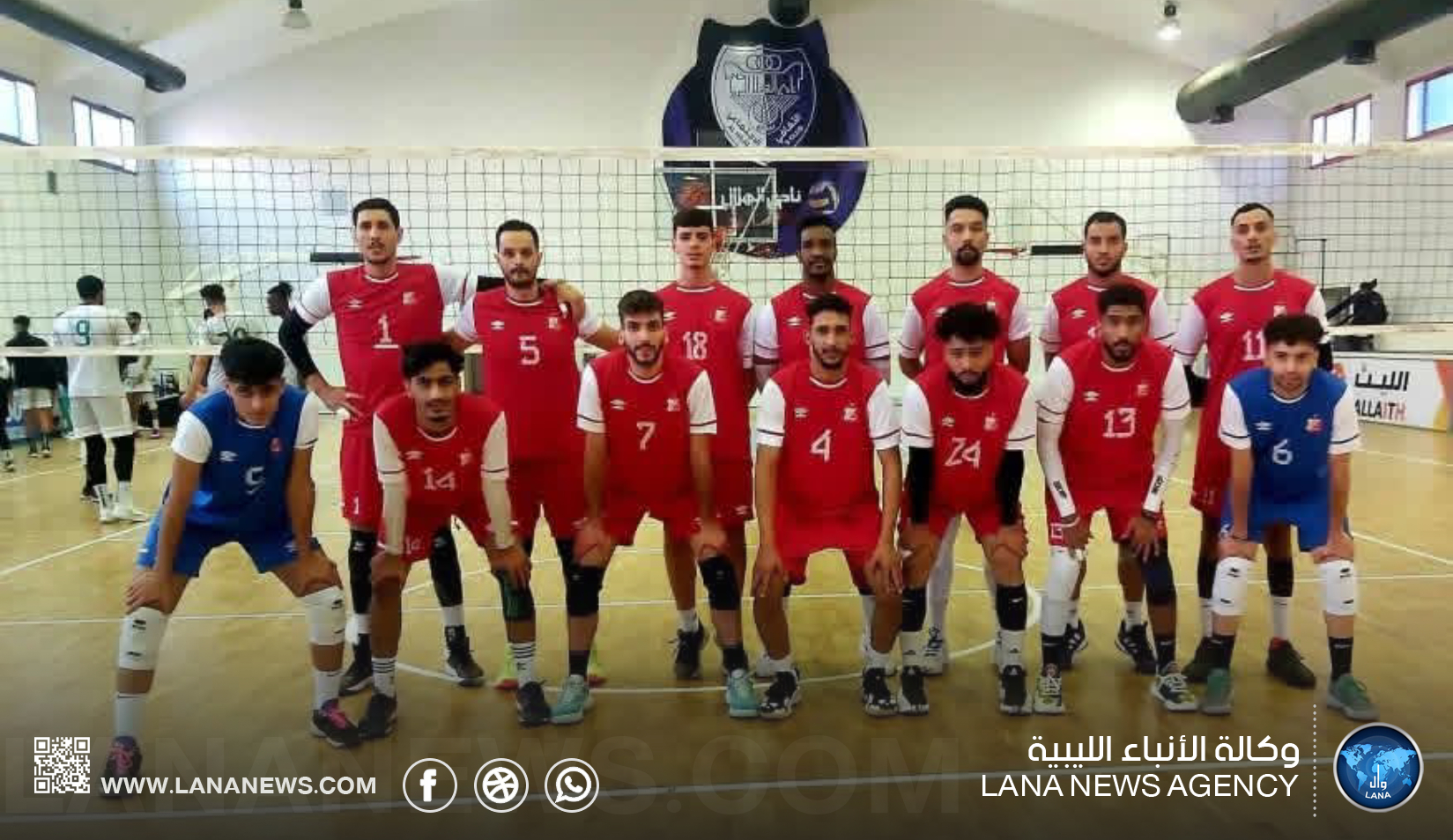 الأهلي بنغازي يهزم المروج بثلاثية نظيفة في دوري الطائرة