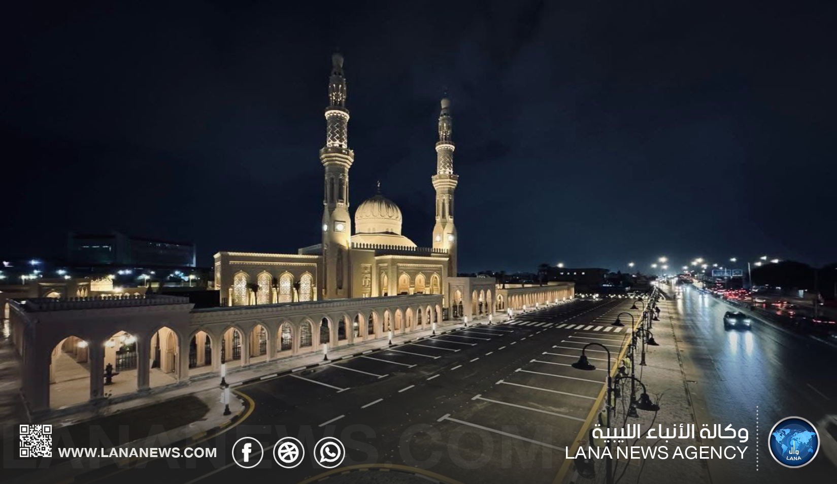 مدير صندوق التنمية يفتتح في بنغازي دار رعاية ونادي رياضي ومسجد