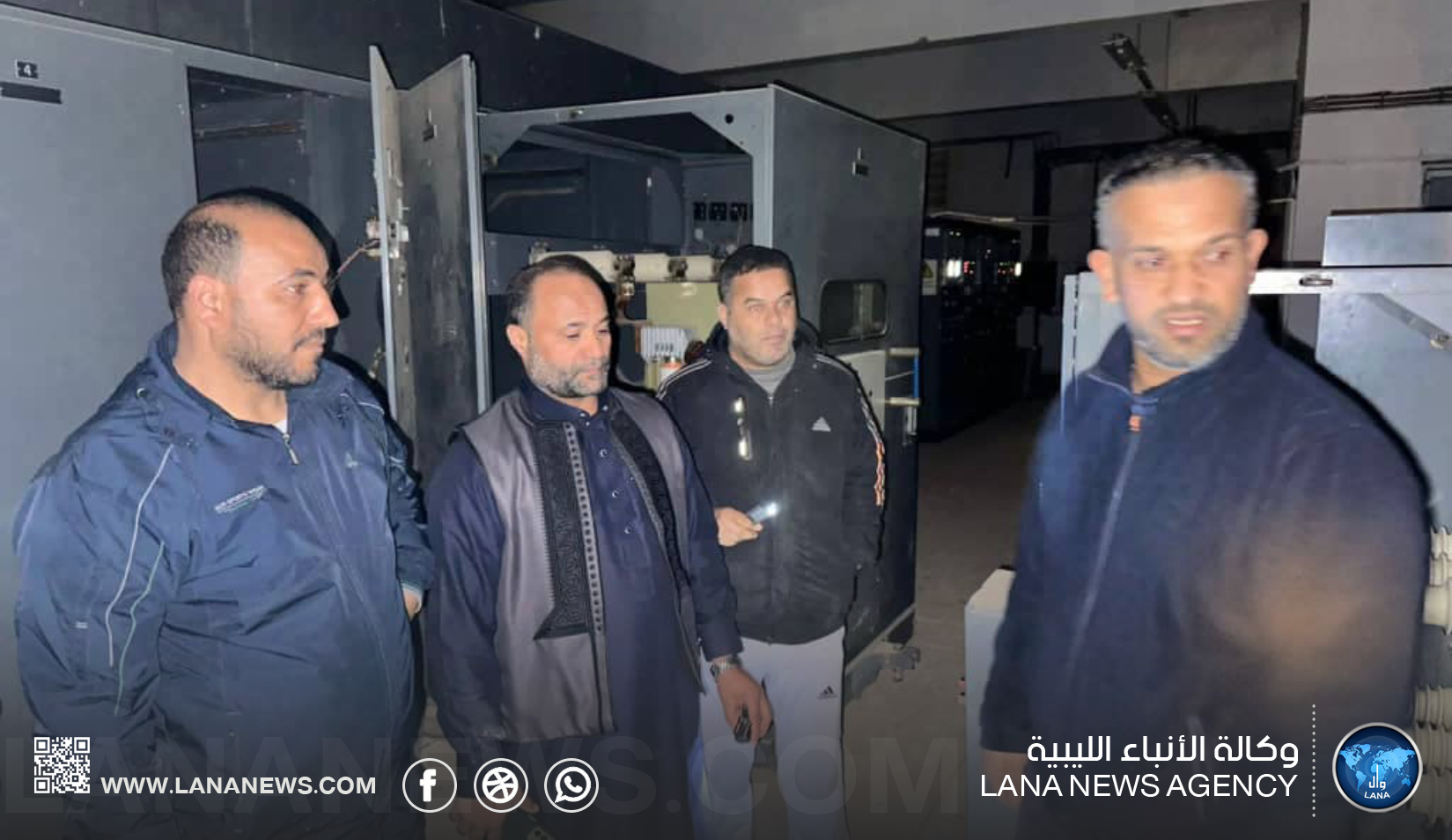 سرت تشهد أعمال صيانة في محطتي 160 الصناعية و30 الجزيرة