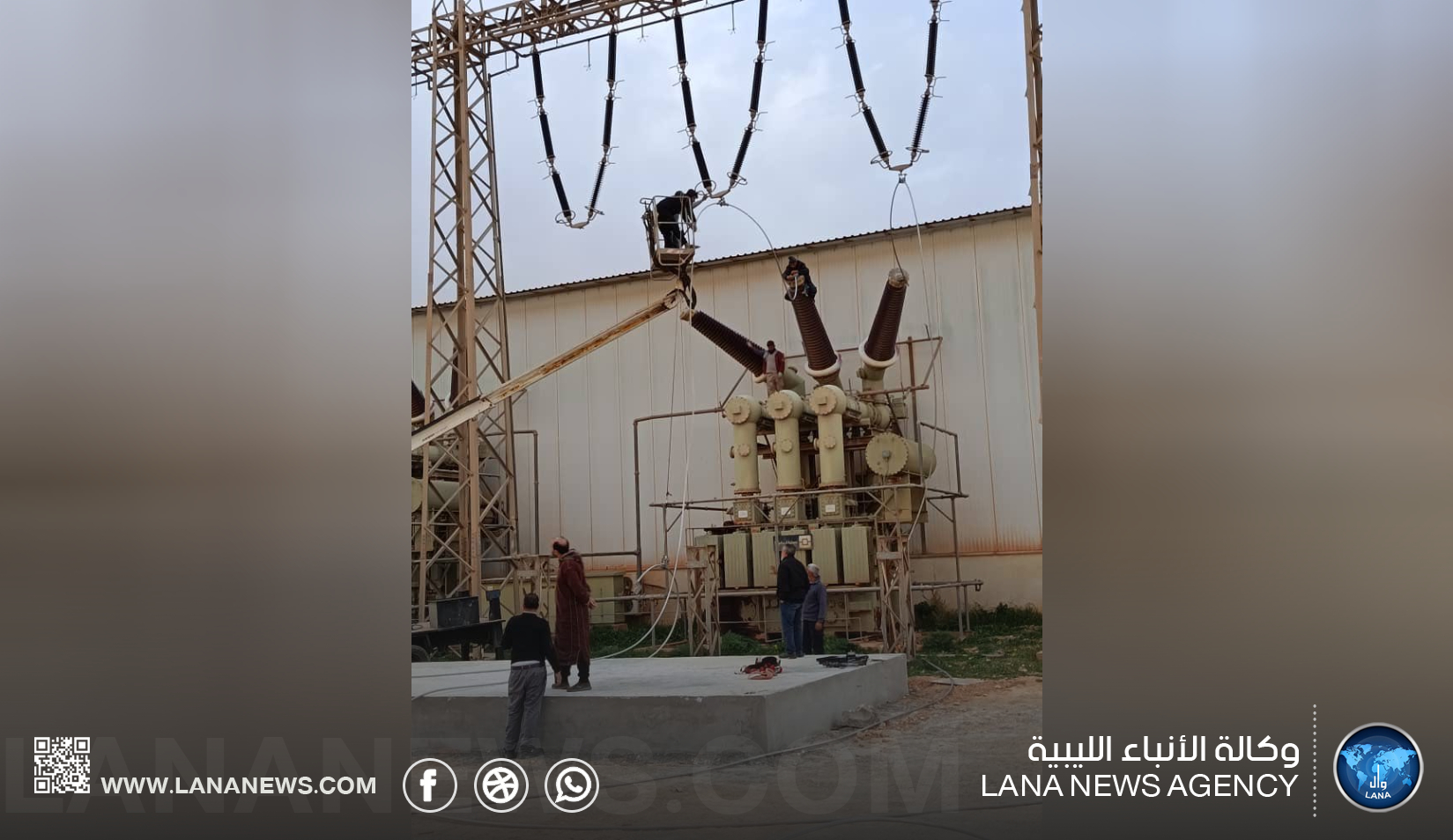 تجهيز المحول الجديد بمحطة مراوة لتعزيز استقرار الشبكة