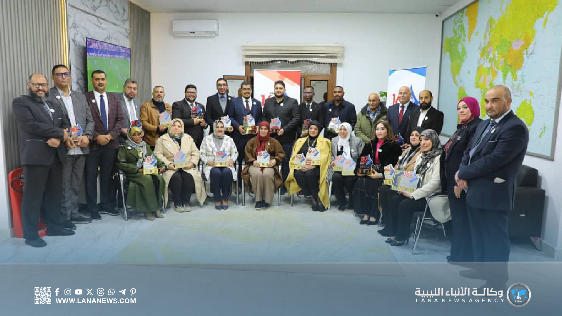 حصاد 2025: نشاط ثقافي وإبداعي داخل أروقة وكالة الأنباء الليبية