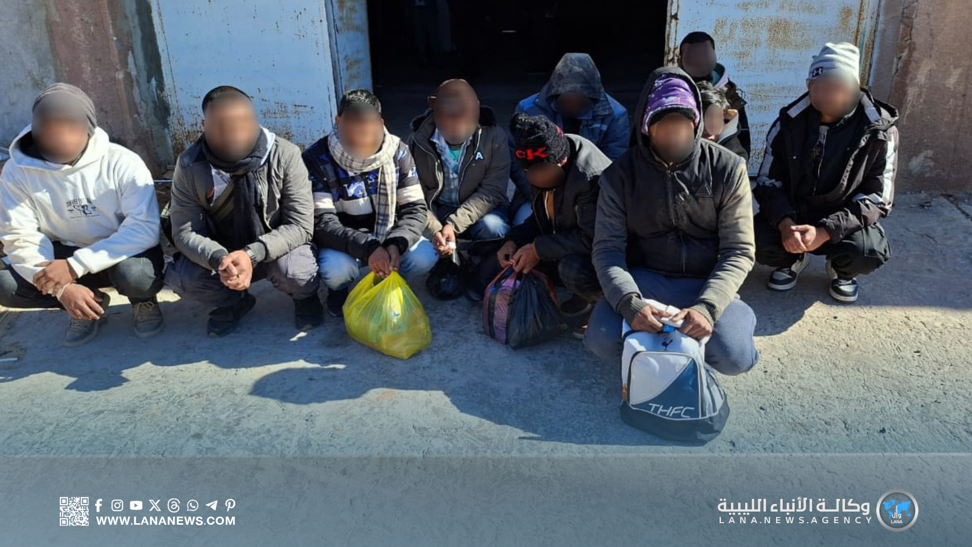 حبس متهمين في قضية تهريب مهاجرين بطبرق