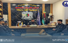 بحث سُبل تعزيز التعاون الأمني بين أمن سبها وجهاز مكافحة الجرائم المالية