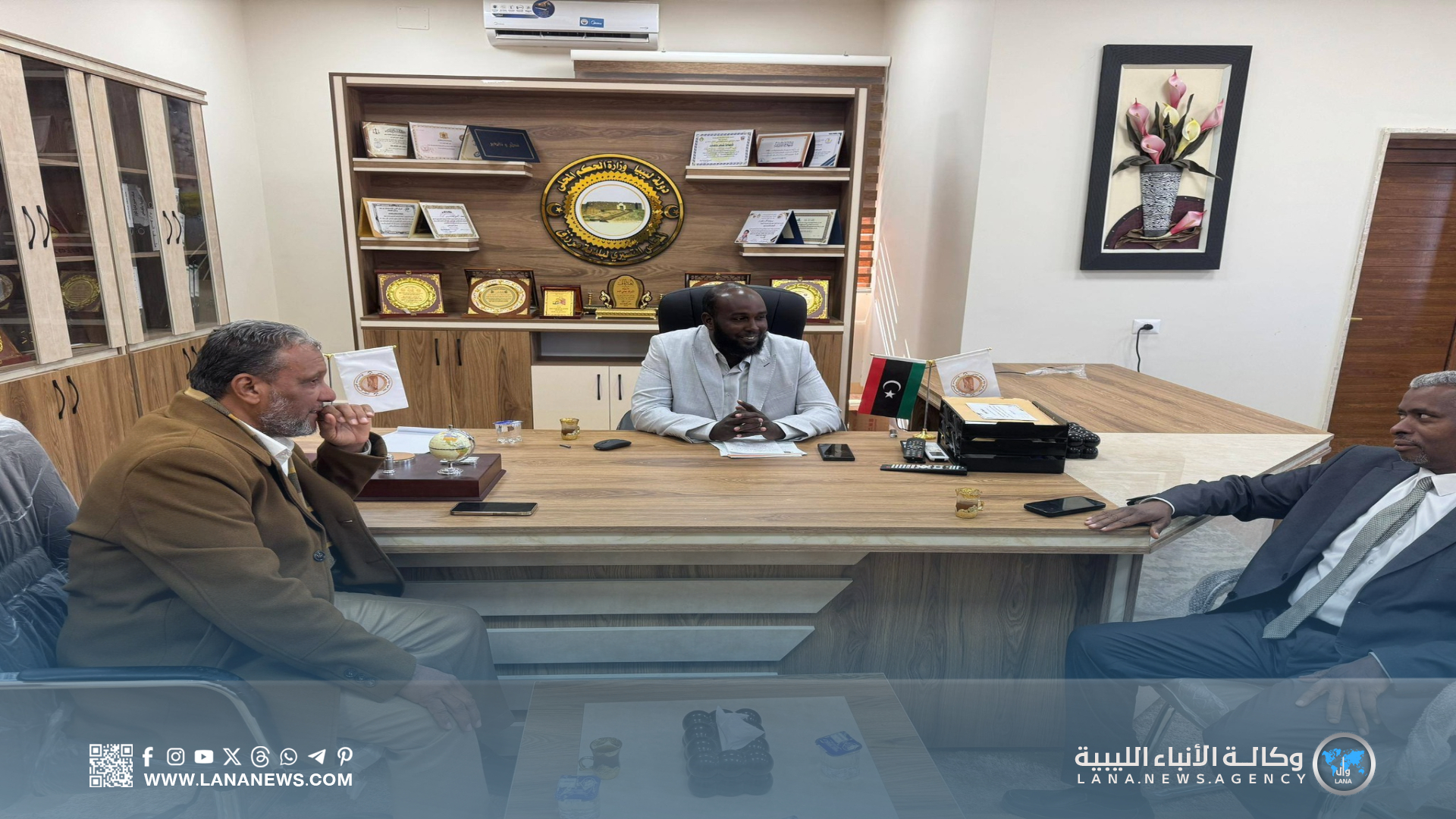 مجلس بلدي مرزق يبحث آليات التصدي للتعديات على الأراضي الزراعية