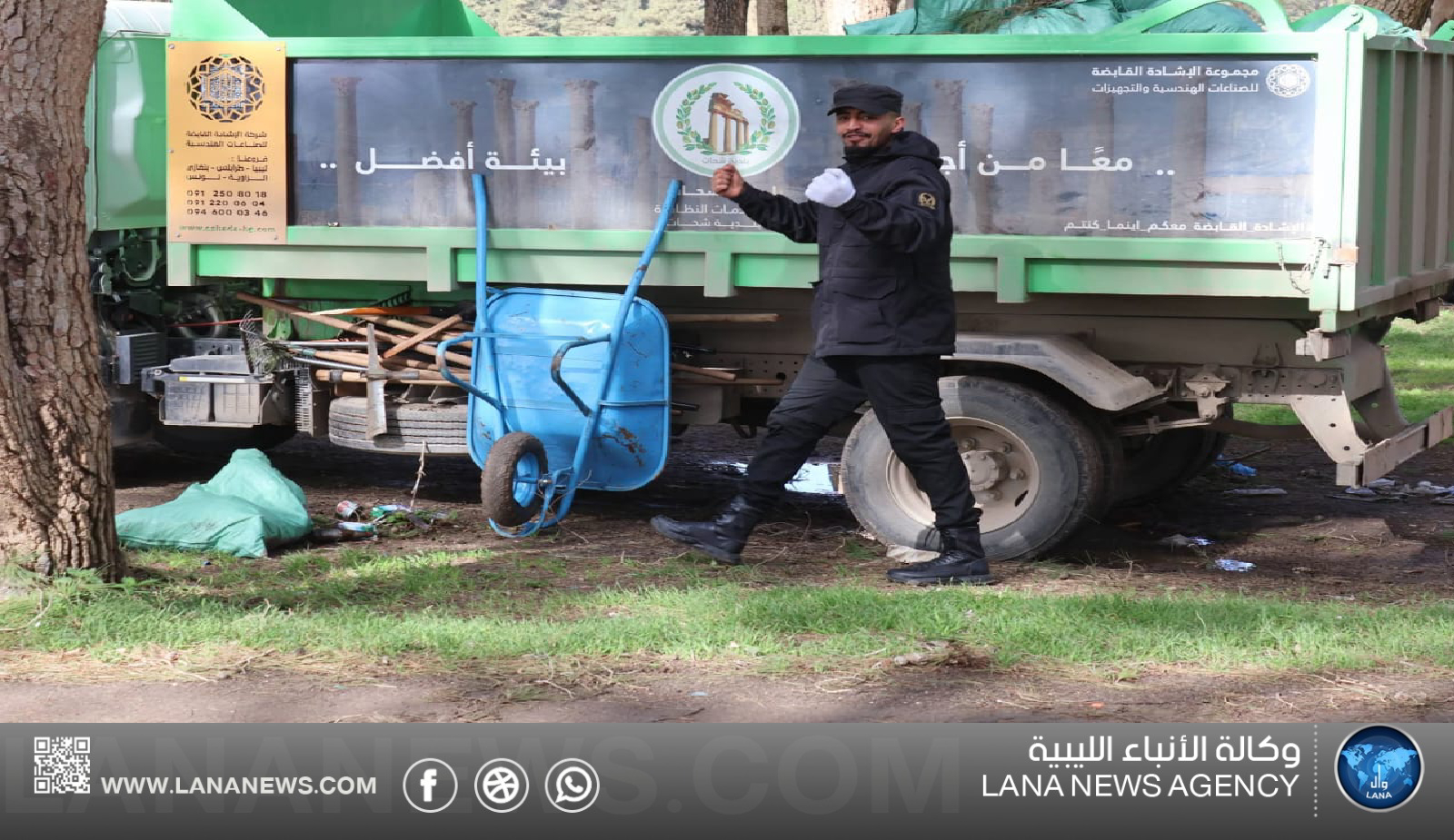 حملة تنظيف تطوعية في شحات بمشاركة مؤسسات ومنظمات محلية