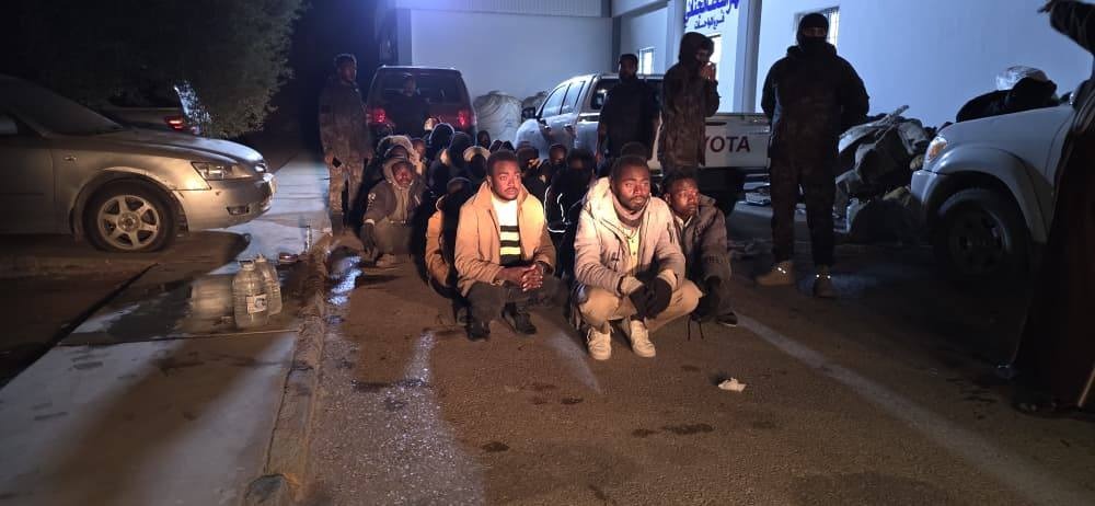 ضبط مهاجرين غير شرعيين قرب جالو