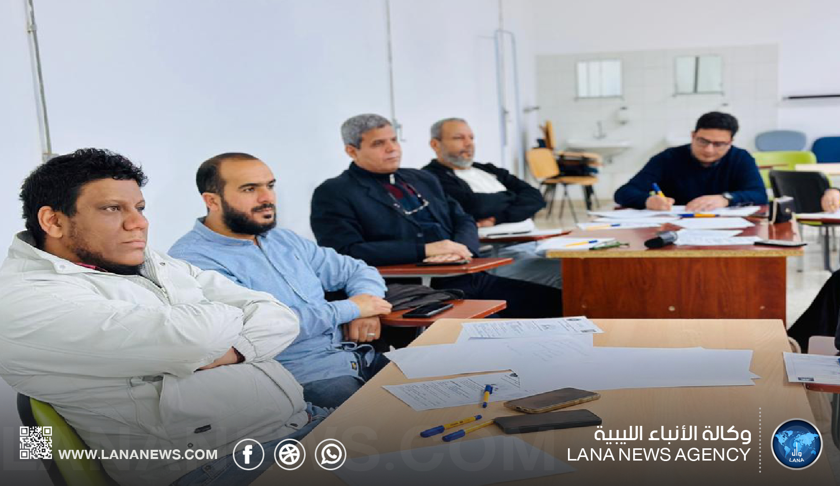 جلسة عمل ببنغازي لتطوير مهارات التدريس بالعلوم الطبية الحيوية