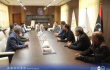 زيارة وفد جامعة بني وليد لجامعة سرت لتعزيز العمل الإداري