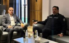 حومة يبحث تعزيز التعاون مع جهاز مكافحة الهجرة غير الشرعية