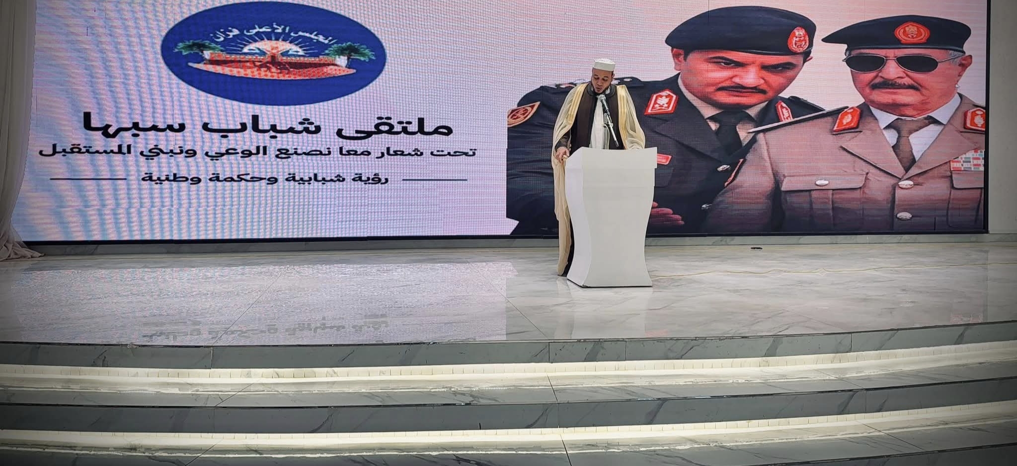 إشهار مجلس شباب فزان بحضور أمني واجتماعي واسع في سبها