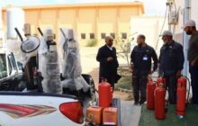 النهر الصناعي الوسطى يجهز محطة الأودية الغربية بمنظومات إطفاء حديثة