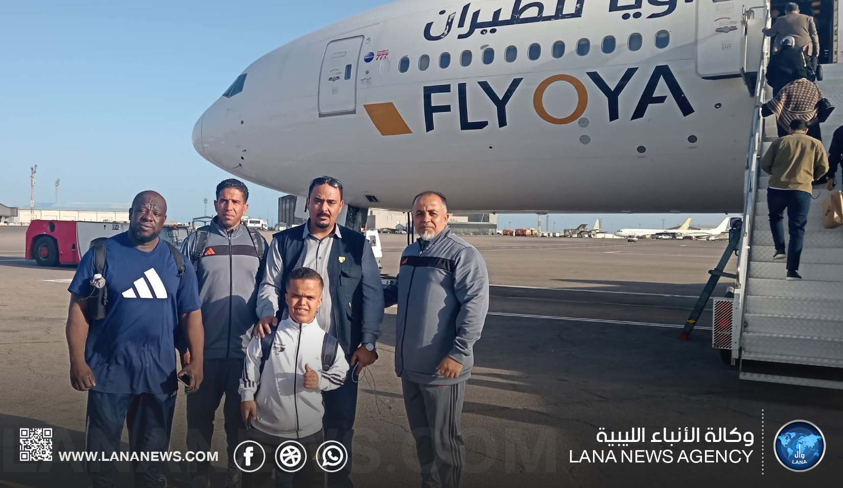 المنتخب الليبي لذوي الإعاقة يُغادر للمشاركة في بطولة دبي الدولية
